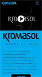 Mobile Screenshot of kromasol.com
